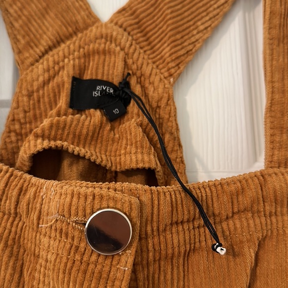 ASOS River Island - Corduroy Jumper Dress - size 10 - Picture 8 of 9